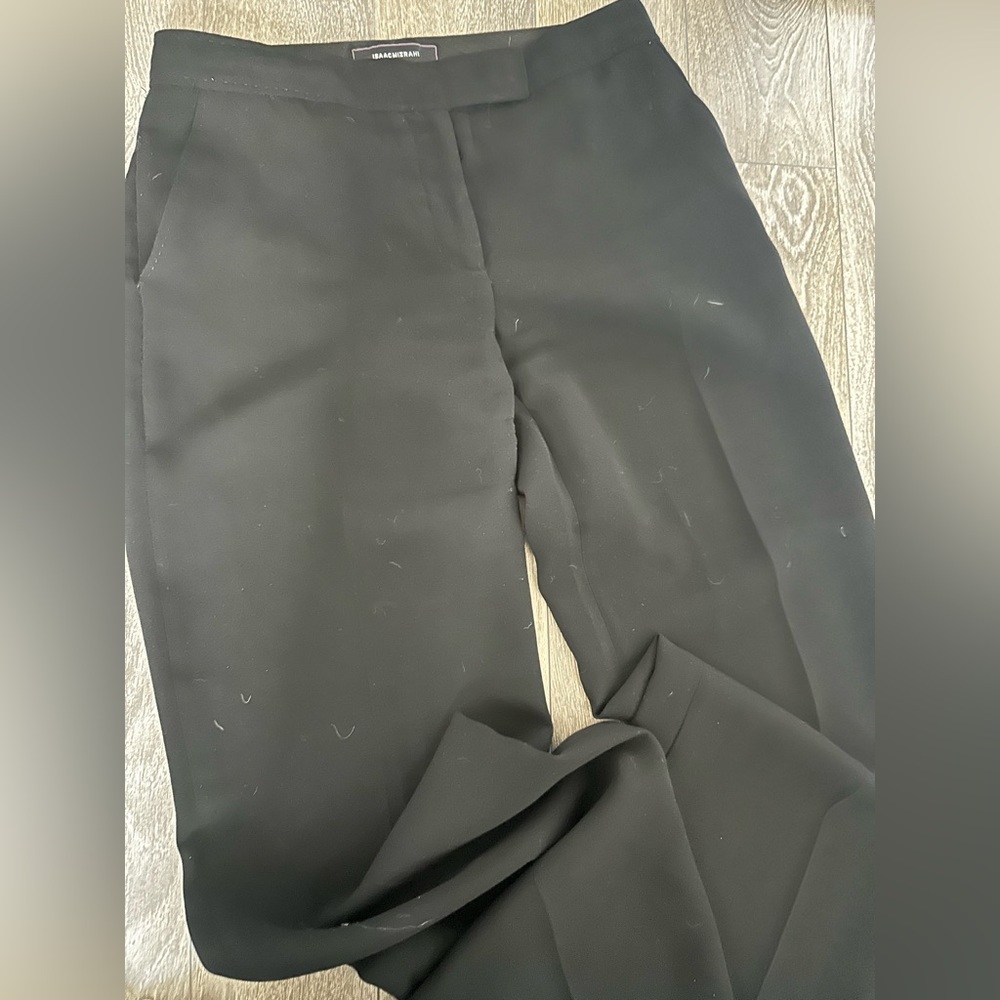 Elegant Black Women's Pants long and wide leg.